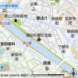 金沢市役所　教育・文化周辺の地図