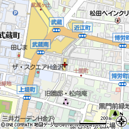 株式会社松本日光舎　近江町店周辺の地図
