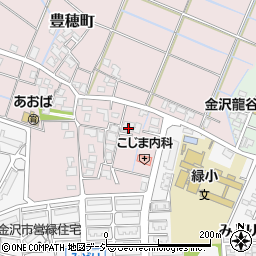 石川県金沢市豊穂町32周辺の地図