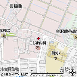 石川県金沢市豊穂町5-4周辺の地図