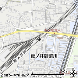 長野県長野市篠ノ井二ツ柳2152周辺の地図