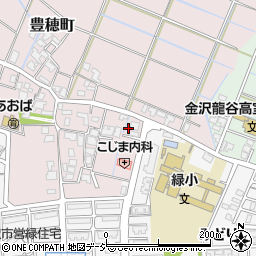 石川県金沢市豊穂町9周辺の地図