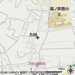 長野県長野市篠ノ井二ツ柳421周辺の地図