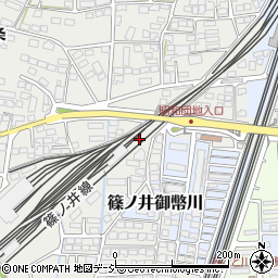 長野県長野市篠ノ井二ツ柳2086周辺の地図