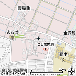 石川県金沢市豊穂町37周辺の地図