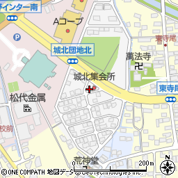 長野県長野市松代町城北13周辺の地図