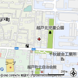 栃木県宇都宮市越戸町30-34周辺の地図