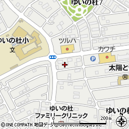栃木県宇都宮市ゆいの杜周辺の地図