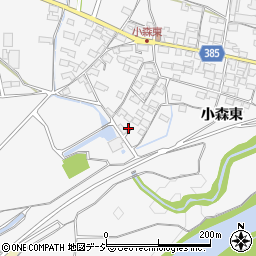 長野県長野市篠ノ井小森1150周辺の地図