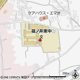 長野県長野市篠ノ井小森866周辺の地図