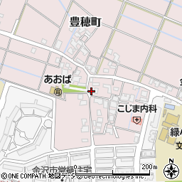石川県金沢市豊穂町65周辺の地図