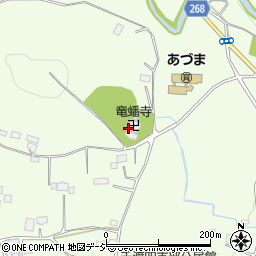 竜蟠寺周辺の地図