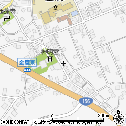 富山県砺波市庄川町金屋1271周辺の地図