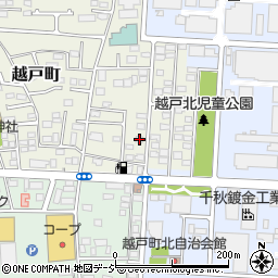 栃木県宇都宮市越戸町31-13周辺の地図