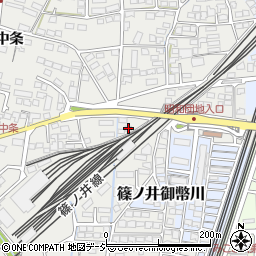 長野県長野市篠ノ井二ツ柳2087周辺の地図