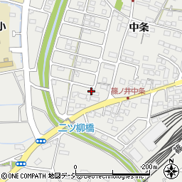 長野県長野市篠ノ井二ツ柳3186周辺の地図