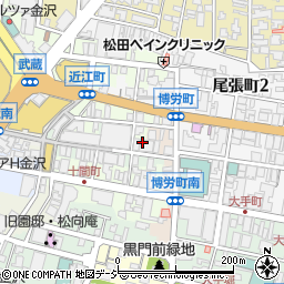 株式会社金沢美術倶楽部周辺の地図