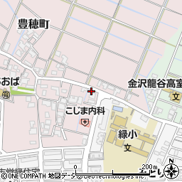 石川県金沢市豊穂町9-1周辺の地図