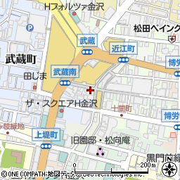中屋食品株式会社　近江町市場店周辺の地図