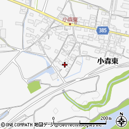 長野県長野市篠ノ井小森1157周辺の地図