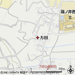 長野県長野市篠ノ井二ツ柳414周辺の地図