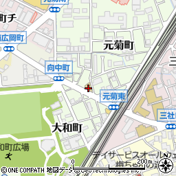 石川県理容美容専門学校周辺の地図