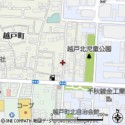 栃木県宇都宮市越戸町31-12周辺の地図