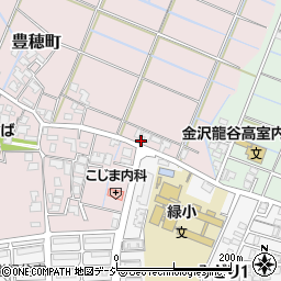石川県金沢市豊穂町781周辺の地図