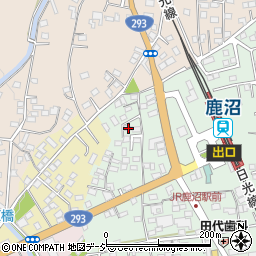 栃木県鹿沼市上野町27周辺の地図