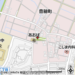豊穂神社周辺の地図