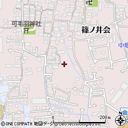 長野県長野市篠ノ井会周辺の地図