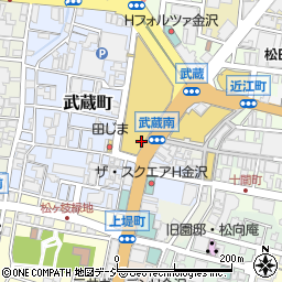石川県金沢市武蔵町14-33周辺の地図