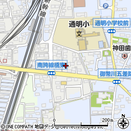 長野県長野市篠ノ井二ツ柳2302周辺の地図