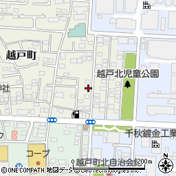 栃木県宇都宮市越戸町31-11周辺の地図