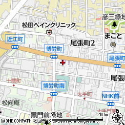 尾張町商店街振興組合周辺の地図