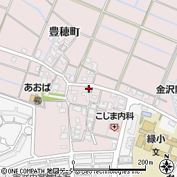 石川県金沢市豊穂町59周辺の地図