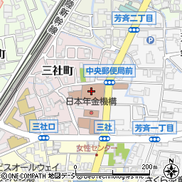 金沢中央郵便局周辺の地図