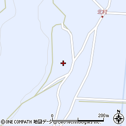 長野県大町市平海の口周辺の地図