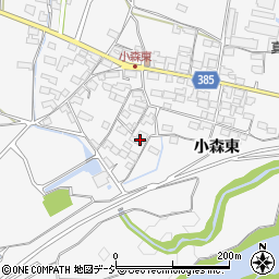 長野県長野市篠ノ井小森1147周辺の地図