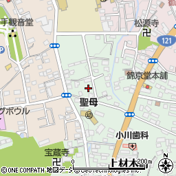 栃木県鹿沼市戸張町周辺の地図