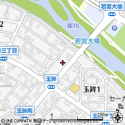 華龍亭玉鉾店周辺の地図