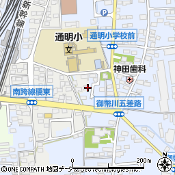 長野県長野市篠ノ井二ツ柳2275周辺の地図