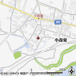 長野県長野市篠ノ井小森1147-2周辺の地図