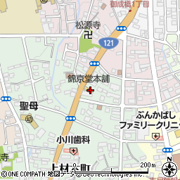 錦京堂本舗周辺の地図