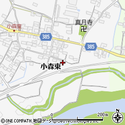 長野県長野市篠ノ井小森1178周辺の地図