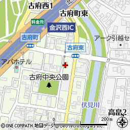 セブンイレブン金沢古府３丁目店周辺の地図