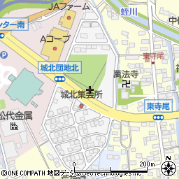 長野県長野市松代町城北周辺の地図