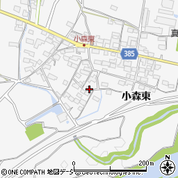 長野県長野市篠ノ井小森1147-1周辺の地図