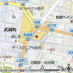 株式会社六星　すゞめ近江町市場店周辺の地図