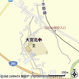 茨城県常陸大宮市東野3300周辺の地図